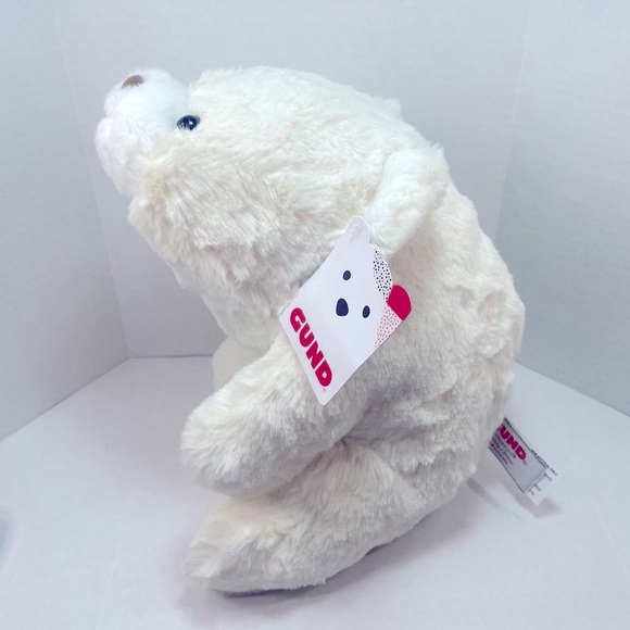 Gund Snuffles 6050368 10” BNWT Cream/White - Picture 2 of 12